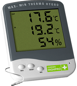 Термометр с гирометром Garden Highpro HYGROTHERMO PREMIUM - фото 1