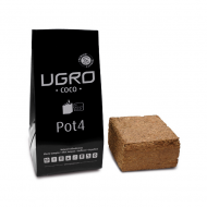 UGro Кокосовый брикет с горшком Ugro Pot 4л