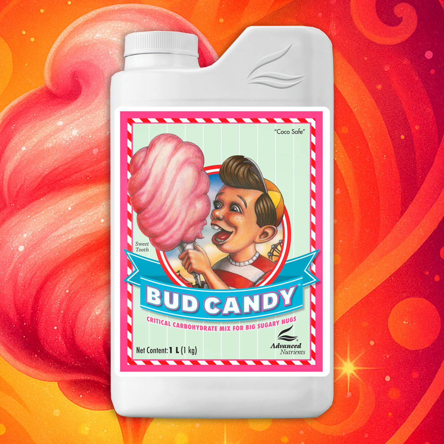 Advanced Nutrients Bud Candy — продукт на фирменном фоне