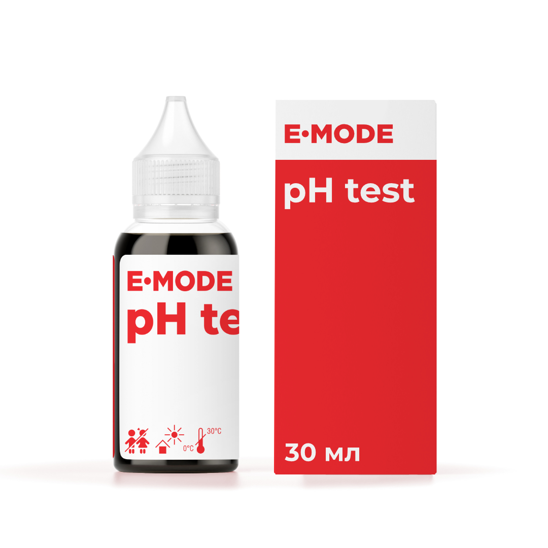 E-MODE pH test 30 мл Жидкий pH-тест