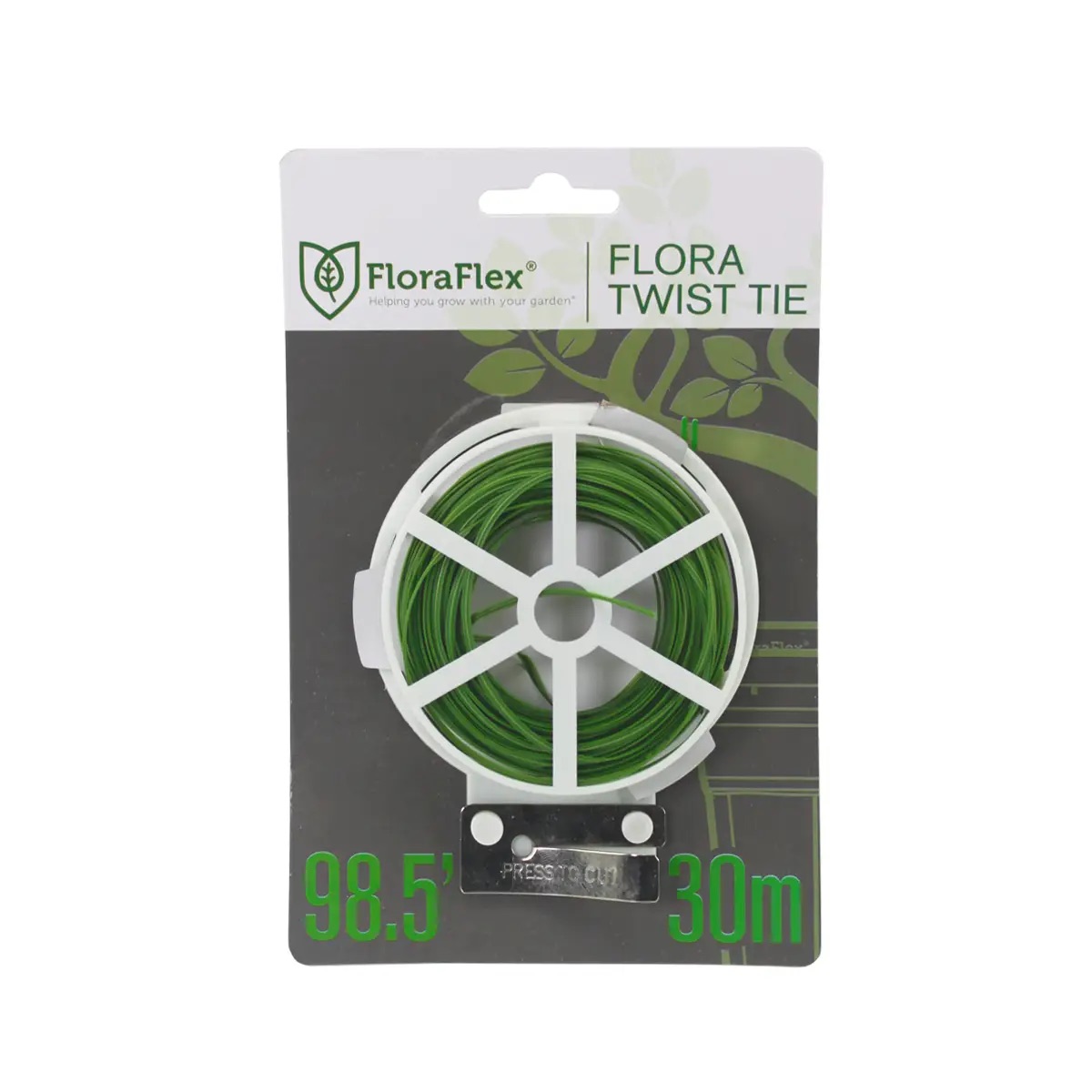 FloraFlex Twist Ties - 30 м проволка для подвязки