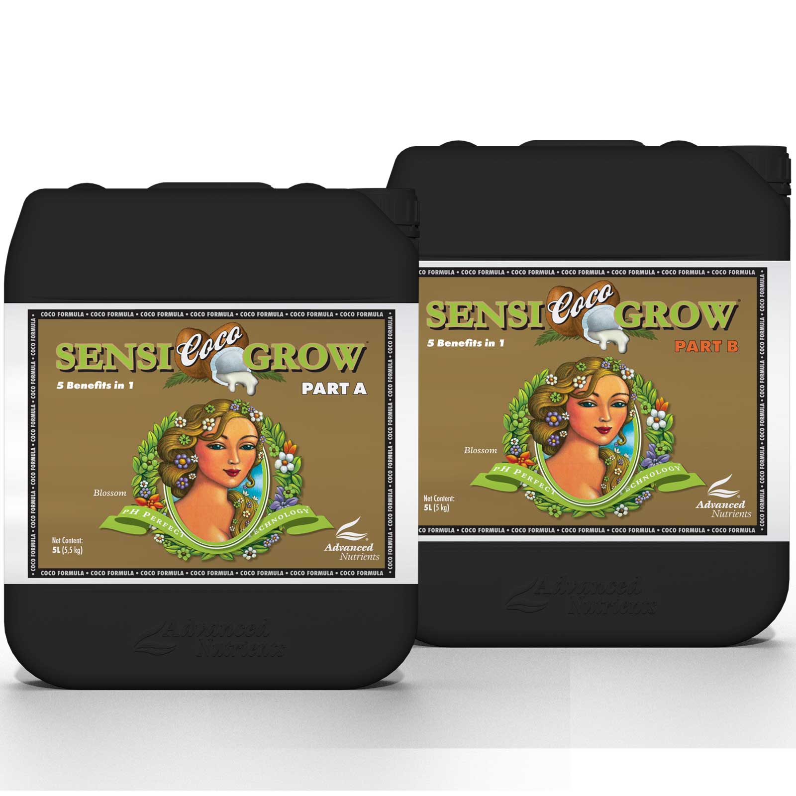 Advanced Nutrients Sensi Coco Grow A+B 5 л