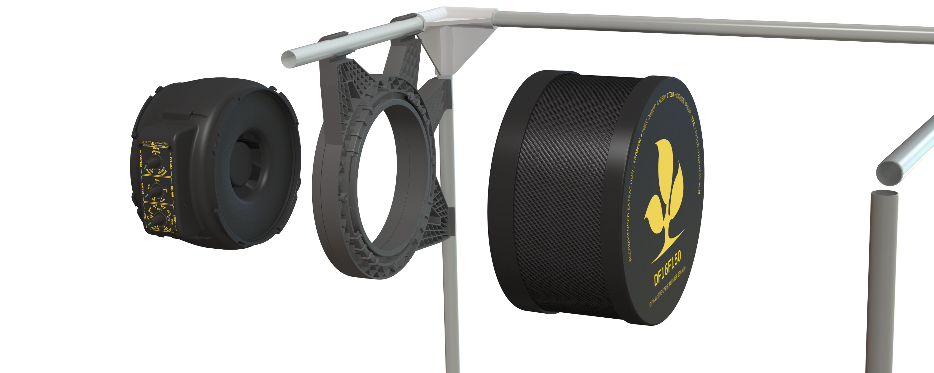 SJ Extractor 150 – канальный вентилятор с EC-мотором – параметры и применение