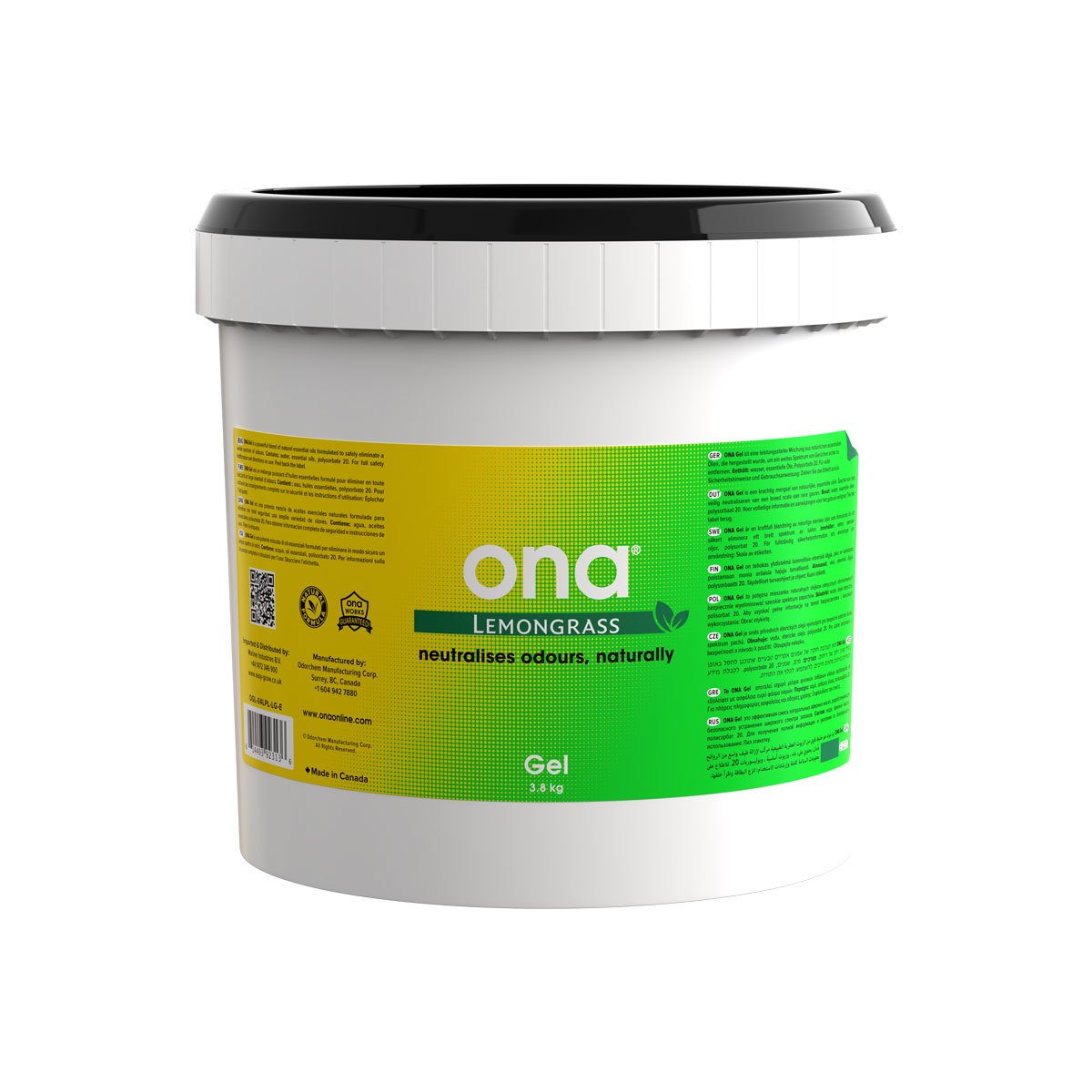 ONA Gel Lemongrass 3,8 кг
