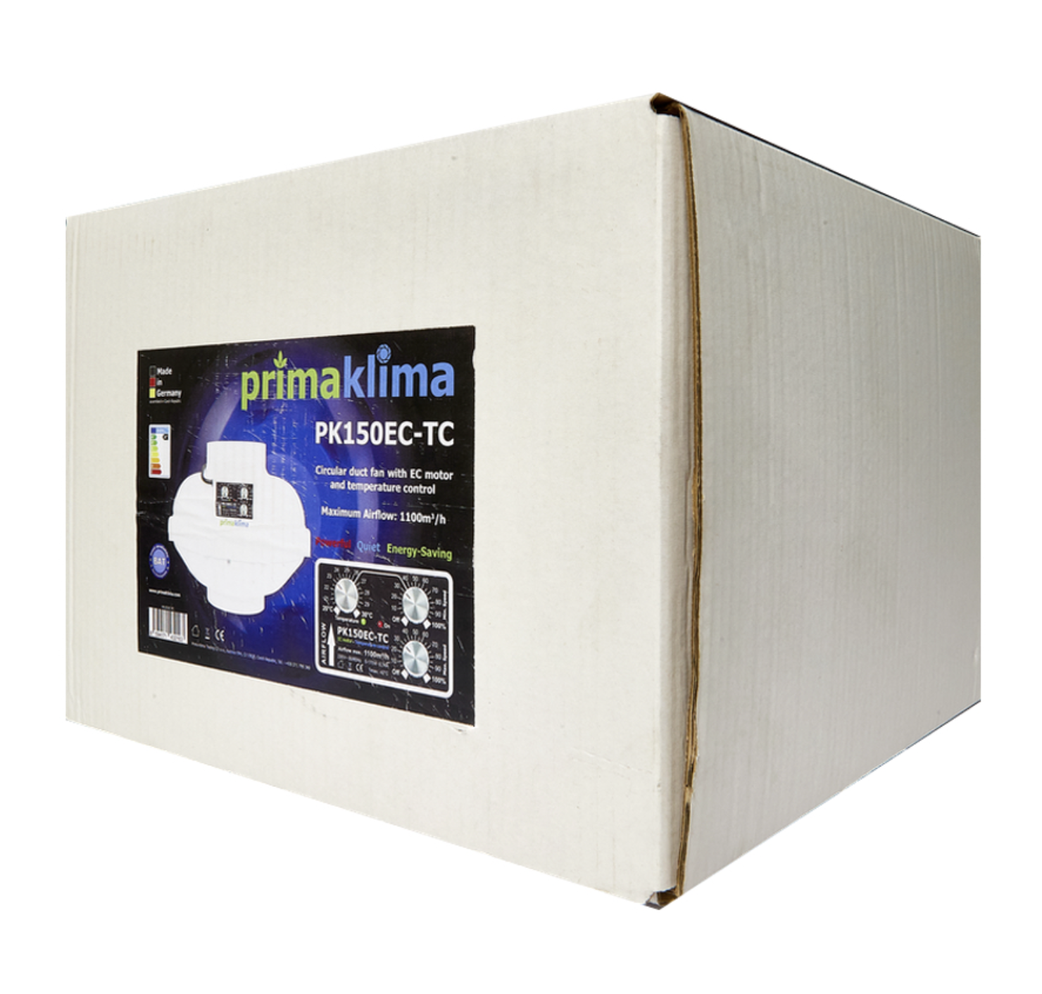 Prima Klima PK150-TC 760 м³/ч – высокоэффективный канальный вентилятор с терморегулятором – параметры и применение