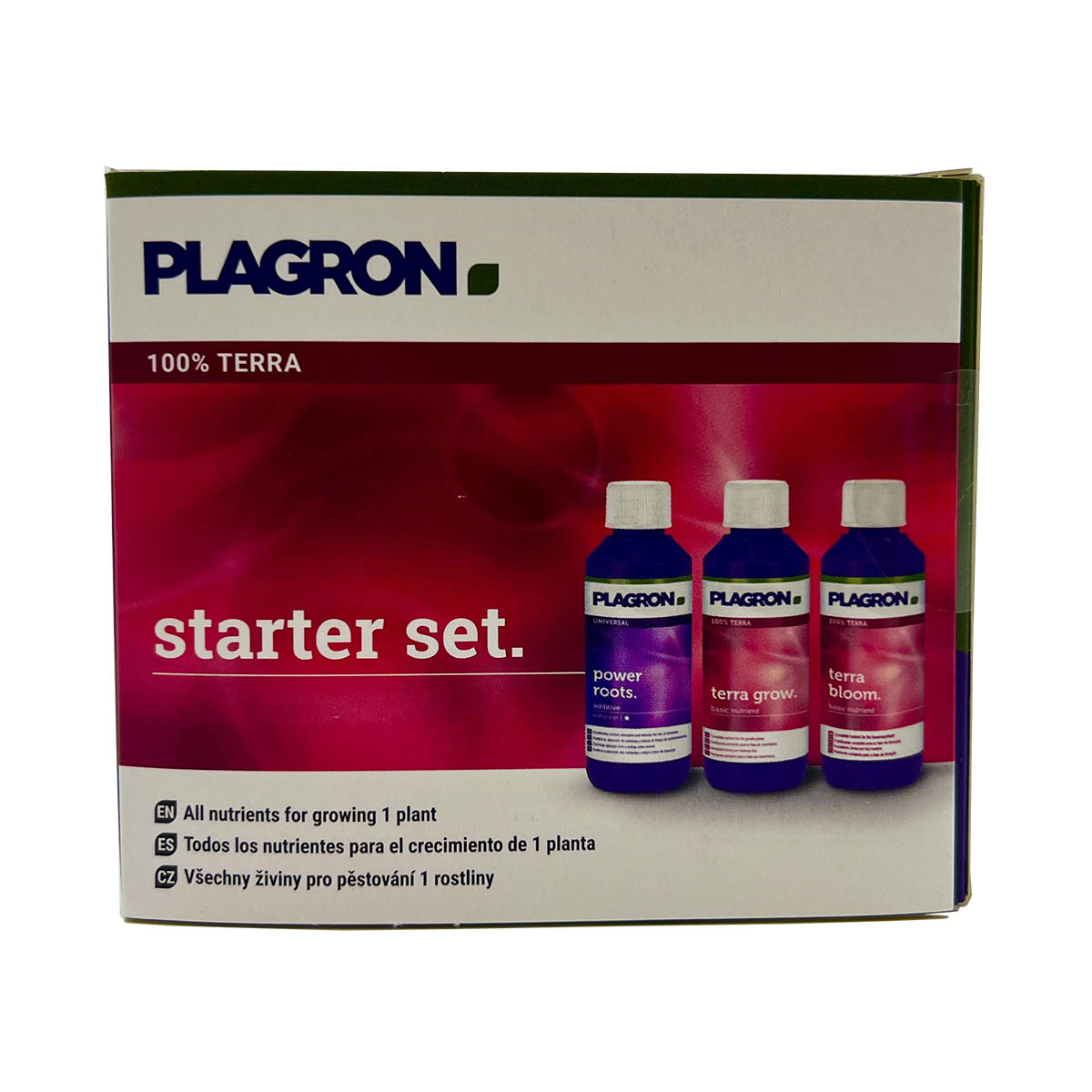 Набор оранических удобрений Plagron Starter set 100% Terra