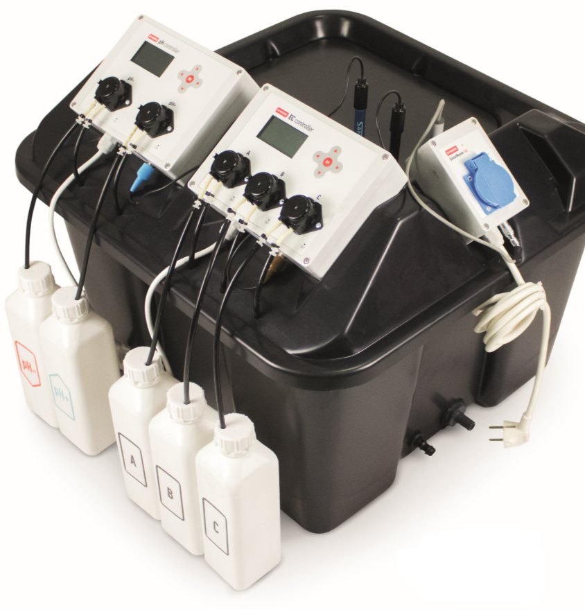 E-MODE растворный бак + PH + EC + LVL
