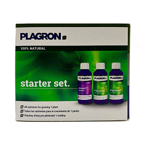 Plagron Набор органических удобрений Plagron Starter set 100% Natural - фото 1