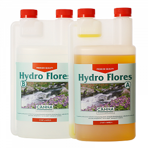 CANNA Двухкомпонентное удобрение для стадии цветения (мягкая вода) CANNA Hydro Flores A+B (SW) - фото 2