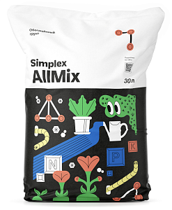  Simplex AllMix 50л почвосмесь - фото 1