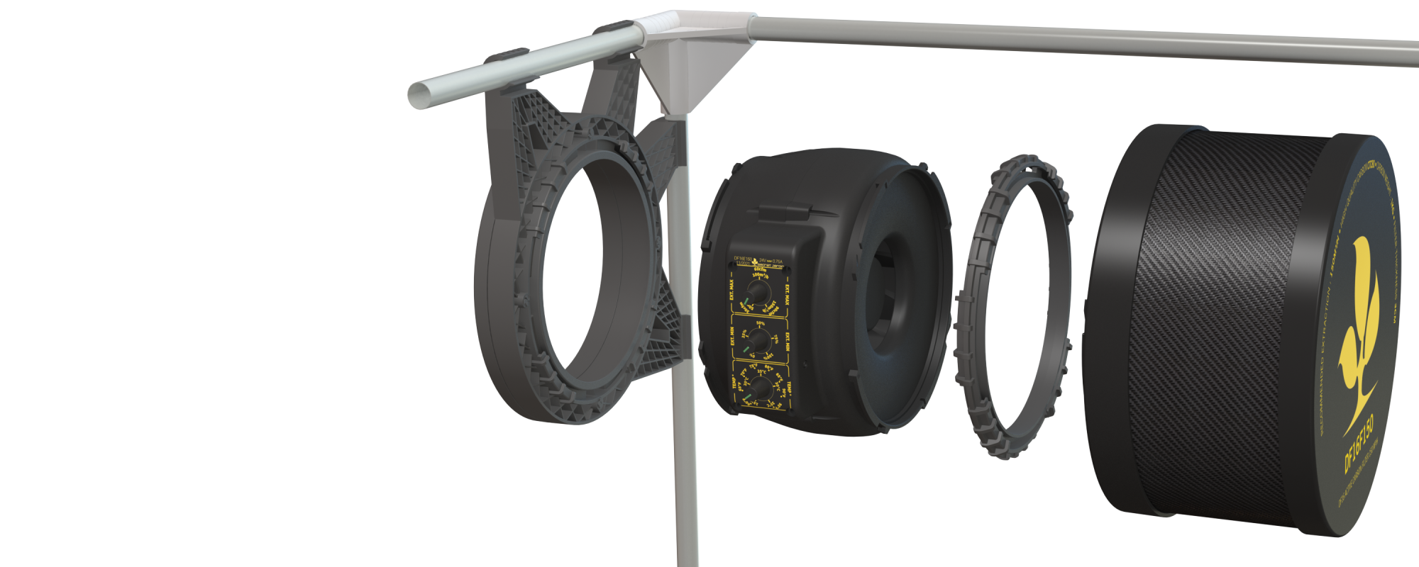 SJ Extractor 150 – канальный вентилятор с EC-мотором – параметры и применение