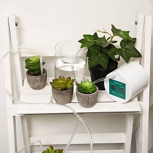 Набор для капельного полива домашних растений с таймером - фото 4