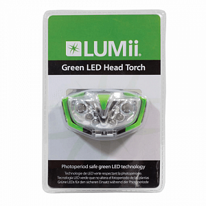 LUMii Green LED зелёный свет для работы в темное время суток - фото 2