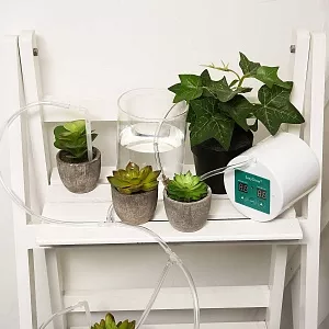 Набор для капельного полива домашних растений с таймером питание от батареек ААА или 220 вольт - фото 7