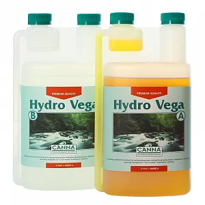 CANNA Двухкомпонентное удобрение для стадии вегетации (жесткая вода) CANNA Hydro Vega A+B (HW) - фото 2