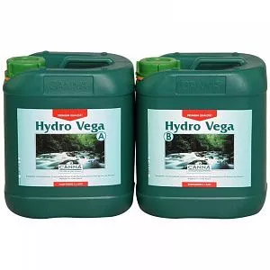 CANNA Двухкомпонентное удобрение для стадии вегетации (жесткая вода) CANNA Hydro Vega A+B (HW) - фото 1
