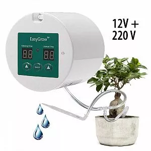 Набор для капельного полива домашних растений с таймером питание от батареек ААА или 220 вольт - фото 8