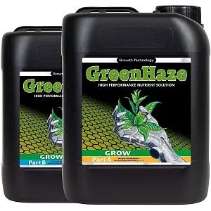Профессиональное удобрение для гидропоники Growth Technology GreenHaze Grow (A + B) - фото 2