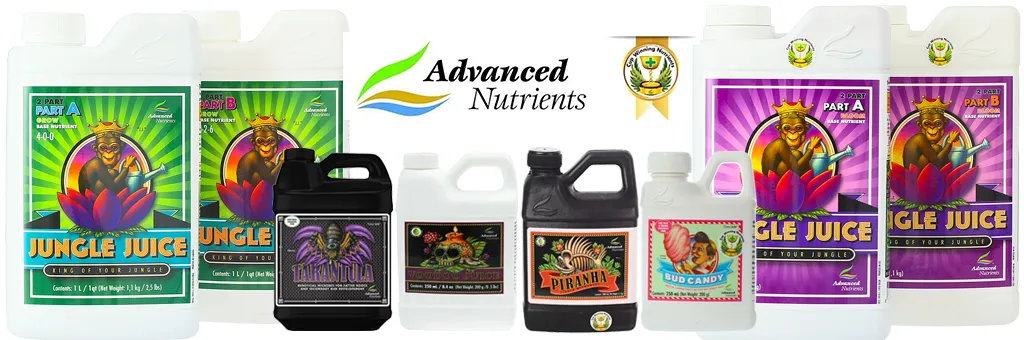 Карта кормления advanced nutrients на русском